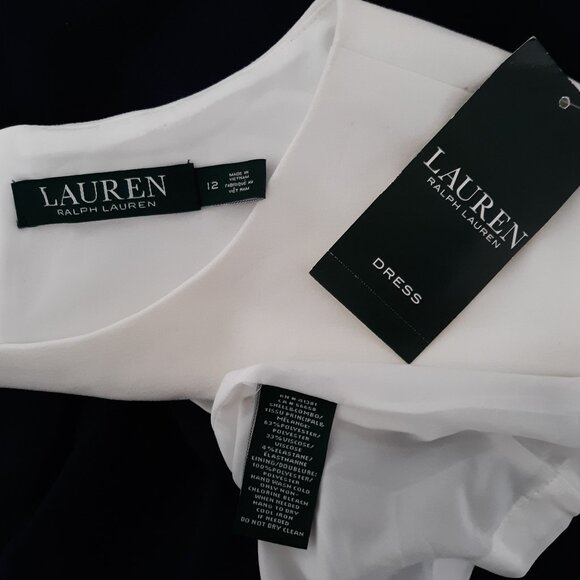 Lauren Ralph Lauren Colorblock Career Dress NWT - Picture 7 of 10
